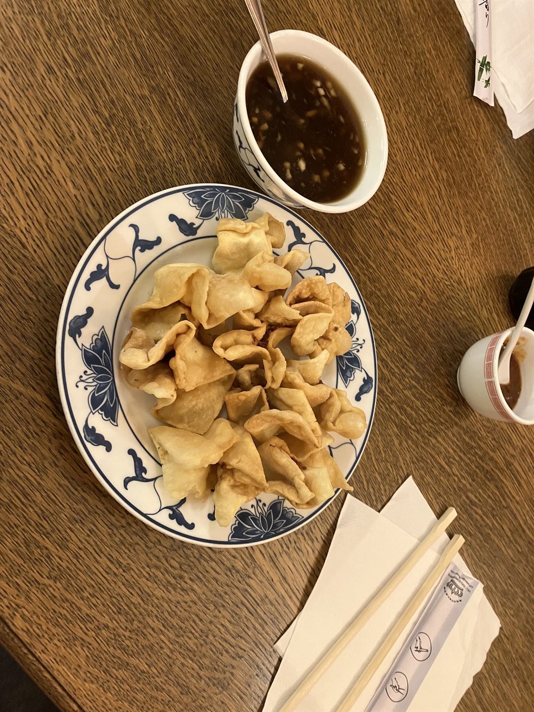 Ein Gericht im Asia Wok, Foto von einem Gast